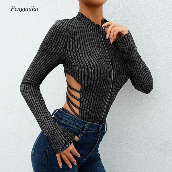 

womens collar bottoming long rompers womens jumpsuit shorts sleeve slim jumpsuit trousers combinaison femme1, Black;white