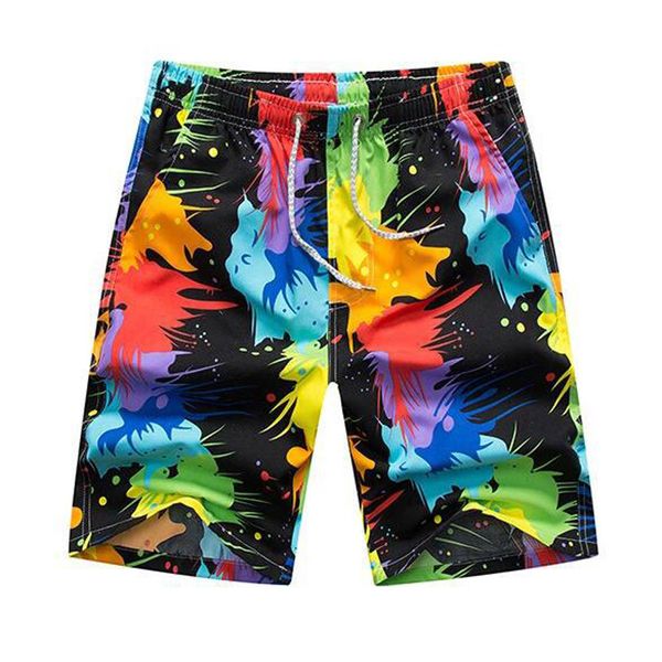 

couple womens mens polyester board swim gym sports running surfing shorts beach man woman quick dry swimwear, White;black