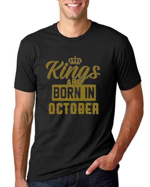 

cool design 3d s kings are born in october mens birthday graphic anniversary gift teefitted sport hooded sweatshirt hoodie men t shirt