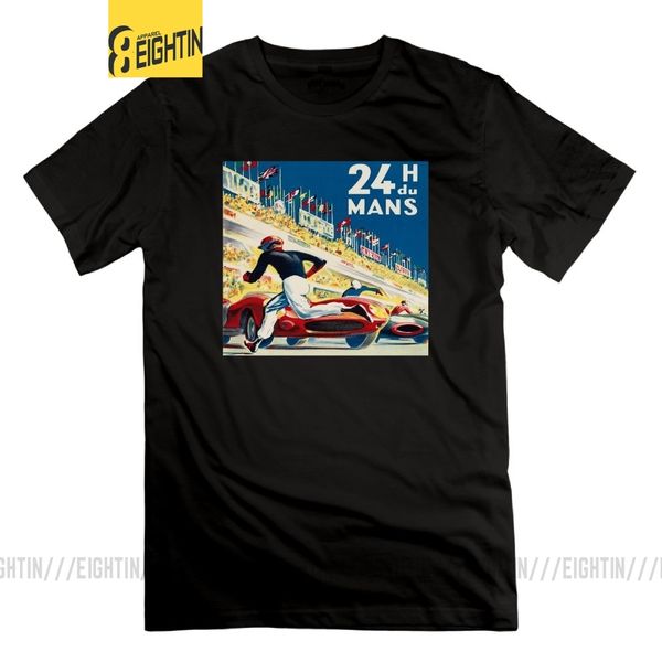 

eightin vintage 24 hours of le mans 24h du mons tees short sleeve o neck vintage for big size sport hooded sweatshirt hoodie men t shirt
