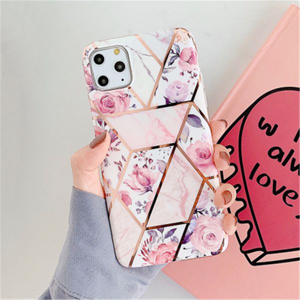 

marble texture phone case for iphone 12 11 pro max case se 2020 x xr xs max soft imd cover for luxury designer phone cases iphone 11