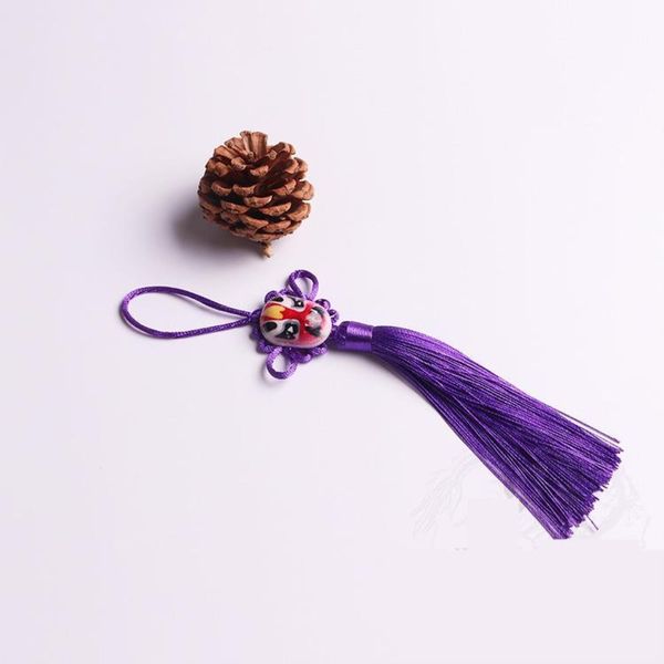 

5pcs new chinese knot mask tassel pend diy jewelry accessories home textile curtain garment sewing macrame decoration pendant h qylcqa