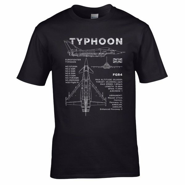 

euro fighter typhoon blueprint aircraft raf fgr4 plane design homme new hip hop leisure street wear sport hooded sweatshirt hoodie t shirt