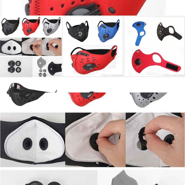 

1 pcs face protective household hom half mask training mask anti-pollution running activat6vlg 5igo