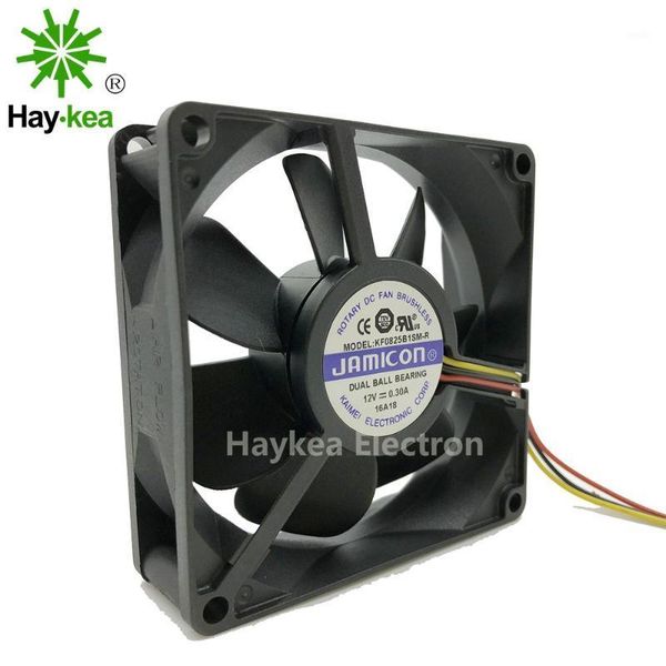 

new kf0825b1 8cm 80*80*25 dc 12v 0.3a 3 wire 3 pin inverter fan cpu fan1