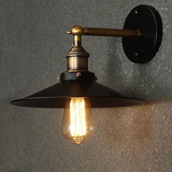 

retro wall lamp vintage industrial wall lamps iron loft sconce lights bedroom lamp e27 bar cafe home decor light fixtures1