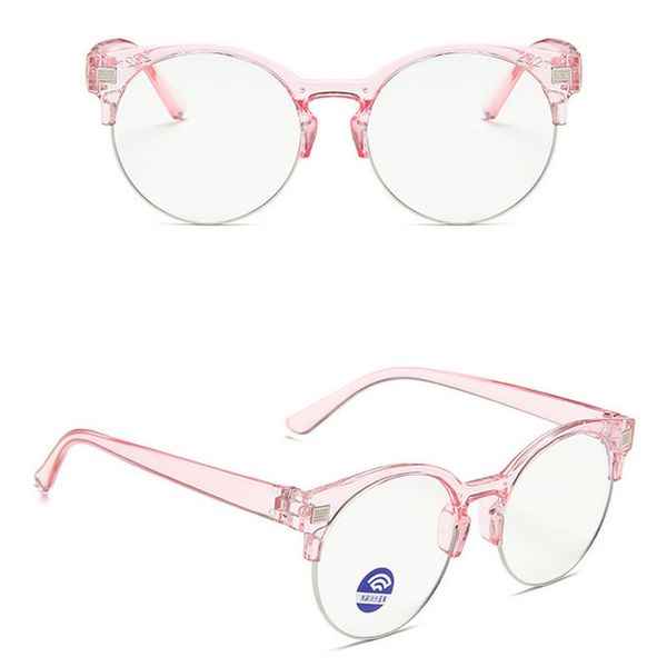 

glasses blue light kids new 1pc anti children semi-rimless eyeglasses boys girls clear lens spectacles oculos infantil