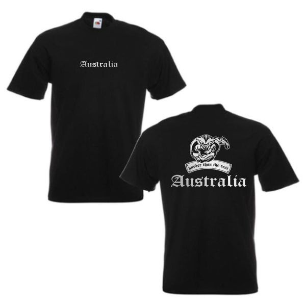 

summer прохладный мужчины tee рубашки рубашка australien австралии тяжелее, чем остальные, s 12xl wms08 10a смешные футболки спорт толстовка