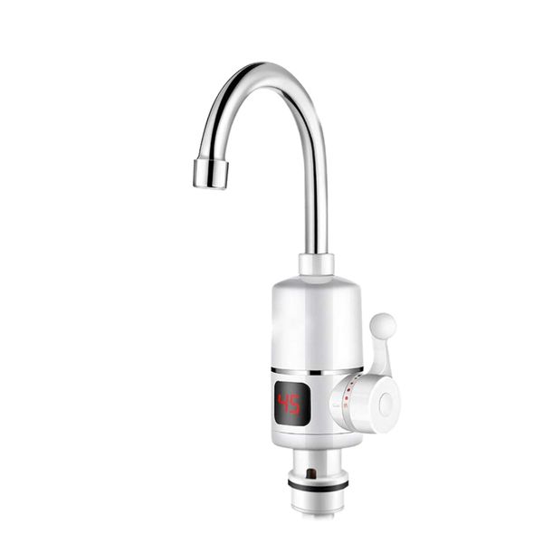 

3000w instant tankless electric water heater faucet kitchen instant heating tap water faucet with led digital display eu plu