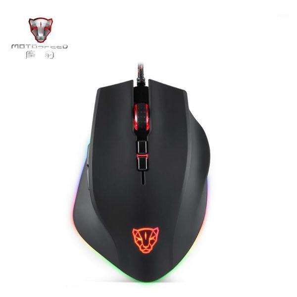 

mice motospeed v80 5000 dpi rgb backlit pmw 3325 sensor professinal gaming mouse usb wired computer optical for pubg fps gamer1