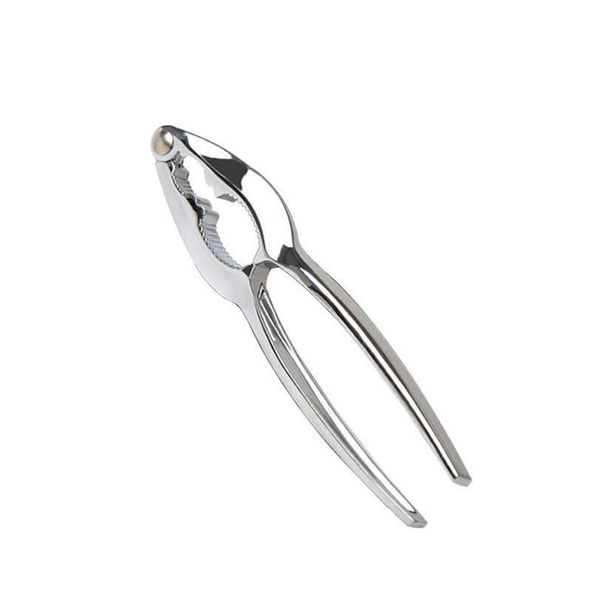 

durable nutcracker tool nutcracker kitchen gadgets metal nut cracker glossy silver zinc alloy walnut jllarg bdesybag
