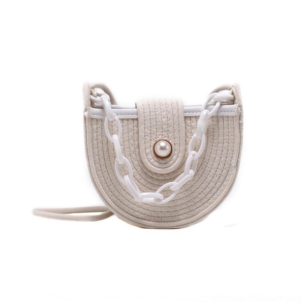 

8a1kb pearlacrylic chain cotton pearl woven texture fashion bag pearl rope hipster women's sweet style fashion small bag k4dib