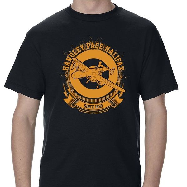 

2019 fashion world war 2 british custom handley page halifax men's t-shirt tee shirt sport hooded sweatshirt hoodie