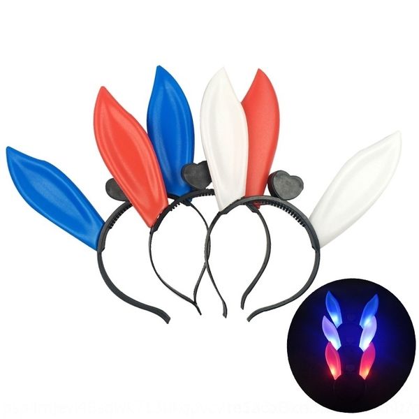 

ykpze long rabbit ear glowing headband celebrity internet cheers market concert night hair band ertu er tu ernight market cukr9