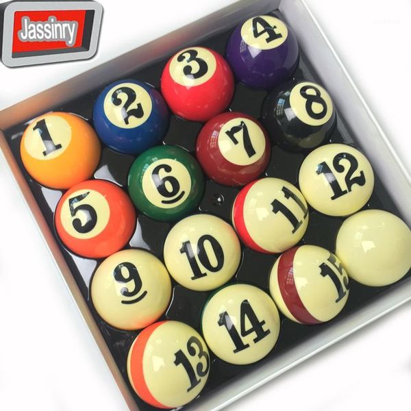 

2020 big no inside design 57.2mm billiards pool balls phenolic resin pool complete set balls billiards accessories1