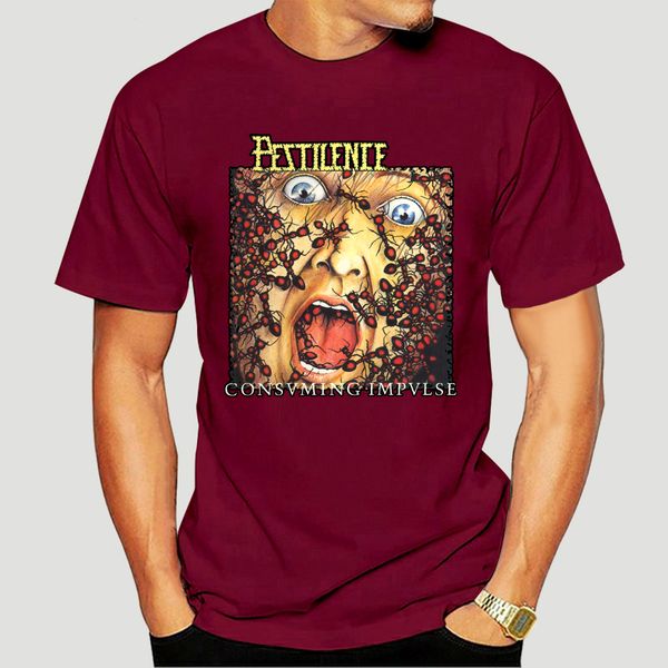 

pestilence consuming impulse black t shirt death metal benediciton-2511d sport hooded sweatshirt hoodie