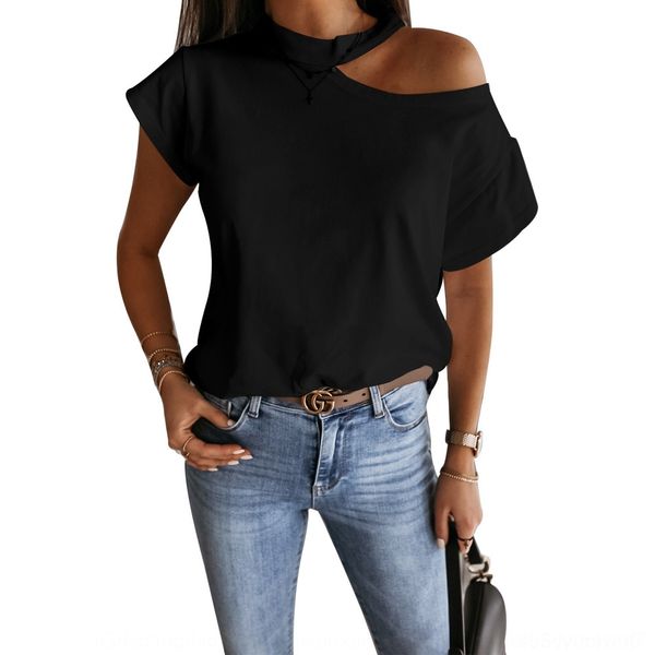 

r6umi g002 loose casual shoulder women's women's loose casual shoulder t-shirt g002 t-shirt r05kt, White