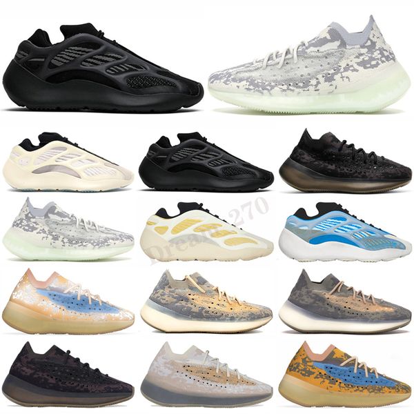 

2020 new pepper blue oat alien mist 3m reflective men women sneakers clay beluga triple black white run shoes eur 36-46