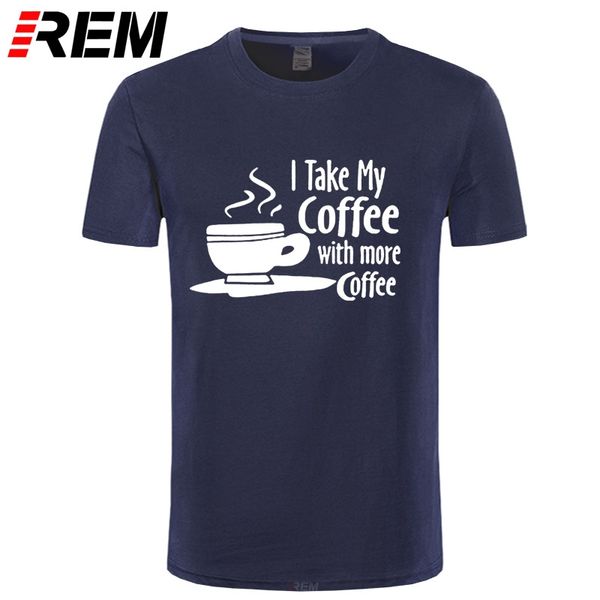 

спорт марка man одежда take my coffee с более кофе смешные t shirt men печать с коротким рукавом хлопок comfort мужские tees plus size