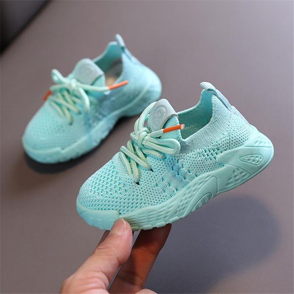 

dimi 2020 новая осень осенняя обувь мальчик девушка малыш обувь мода дышащая вязание удобная случайная 0 3-летний малыш кроссовки jllhbt, Black