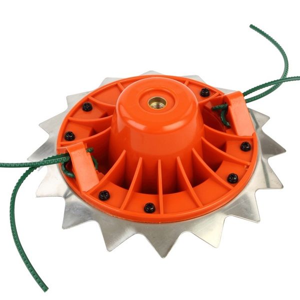 

universal string and blade trimmer head for brush cutter grass trimmer