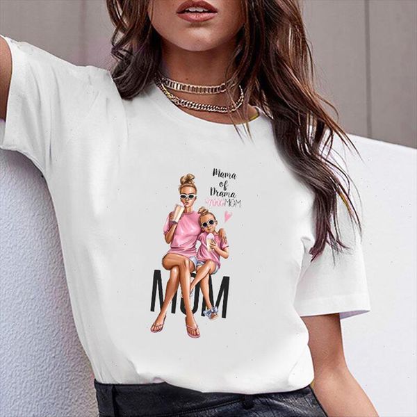 

women clothes tshirt printed women super mom casual summer mommy fashion casual shirt t female t shirt woman tee, White