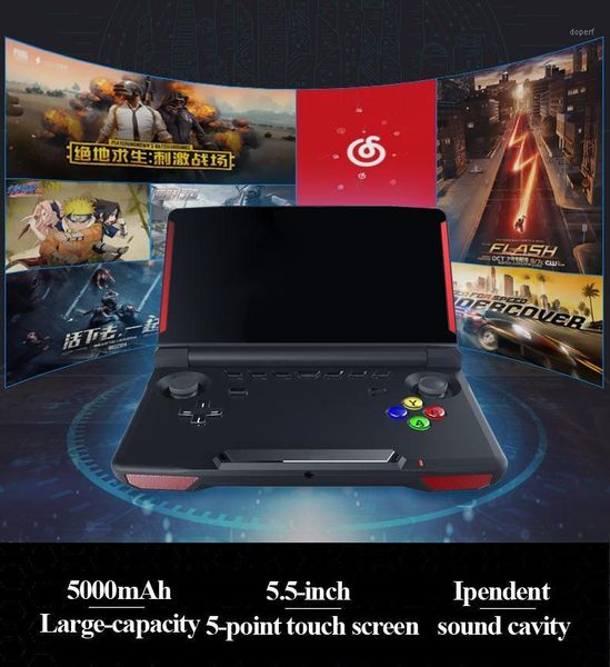 

touch screen 5.5 inch handheld game player 1280*720 hd ram 2gb rom 32gb android 7.0 mtk 8163 quad core gamepad wifi bluetooth1