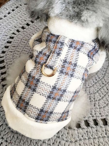 

tractable plush pet teddy mini dog bear bomei cat clothing autumn and winter