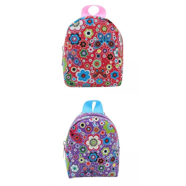 

2pcs cute fashion doll backpack doll accessories for 18\" american doll
