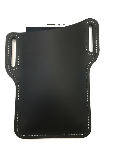 

retro men leather cellphone pocket outdoor motion work pure color fashion accessory mobile phone bag new pattern 6xw j2