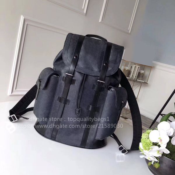 

new sold 48cm fashion genuine leather women luxurys designers backpack designers classic crossbody bag n