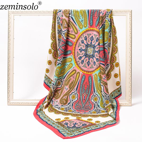 

scarves pashmina 120*120cm cotton scarf wrap shawl winter scarf women's scarves square blanket cachecol 201103, Blue;gray