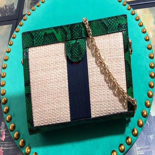 

straw 26cm 5a women shoulder ophidia 503877 small bag,517350 17.5cm mini bag,come with dust bag box dhl qsbx9 mukk