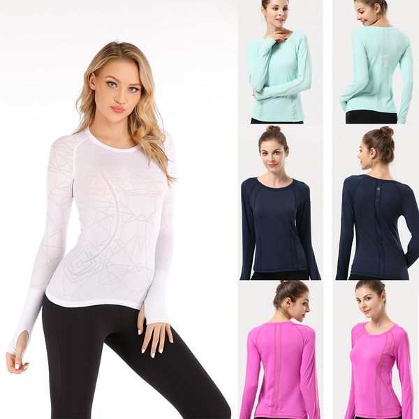 

2021 womens lu vfu yoga shirt leggings designers yogaworld women gym sports elastic fitness lady elastic fitness lady full clothe shirt