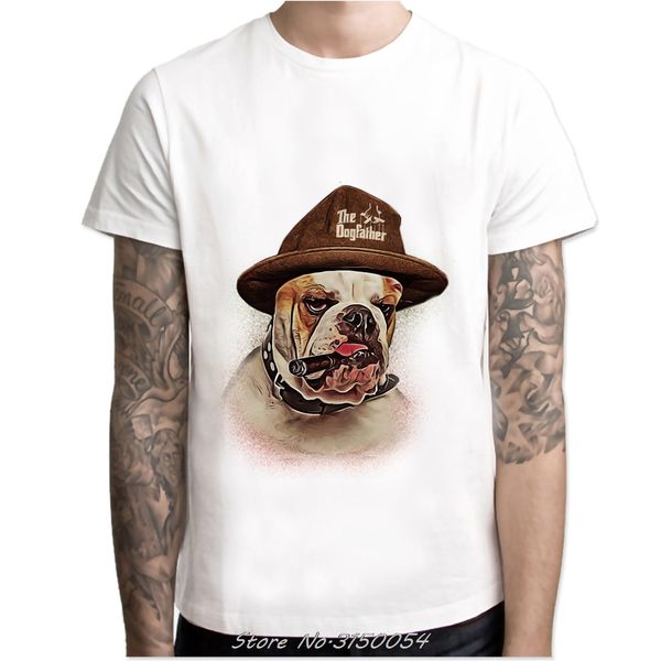 

french bulldog men fashionable letters white classic round collar casual male men hip hop tee hoodie designers t shirts sweatshirt