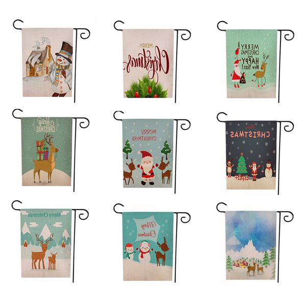 

home garden theme flags banner flag winter christmas holiday decoration dhl