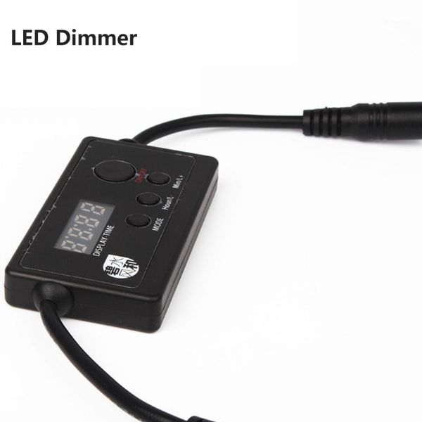 

intelligent led light dimming controller timer aquarium fish tank modulator sunrise sunset timing system aquarium light timer1