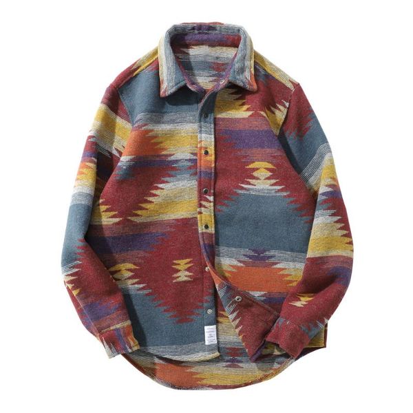 

men's casual shirts tie dye snap button long sleeve, White;black