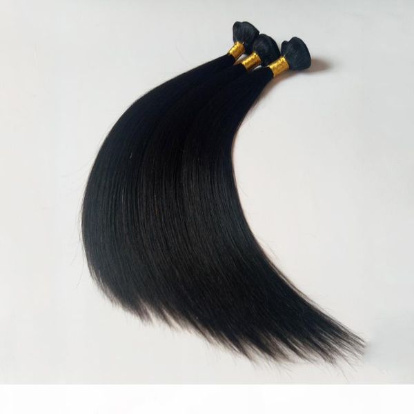 

brazilian virgin human hair weft selling products in america remy human hair indian peruvian malaysia burmese hair, Black