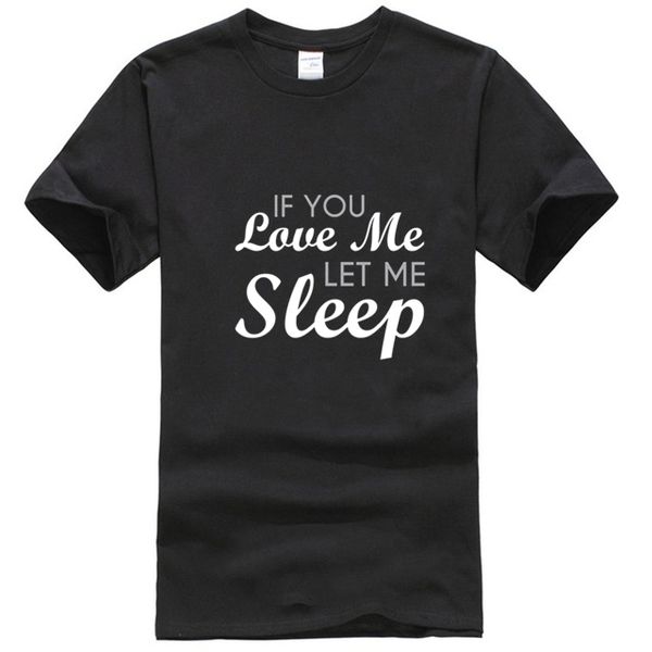 

lovers if you love me let me sleep letter woman funny saying tees slim fit clothes unique sport hooded sweatshirt hoodie t shirt