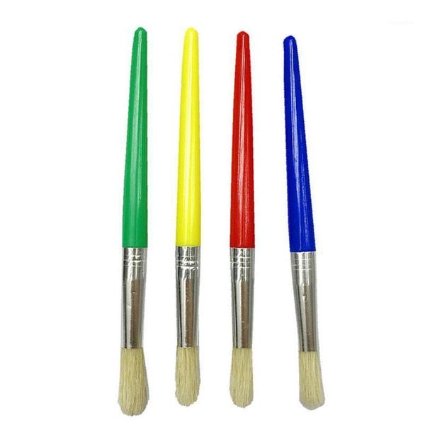 

gift sets 10 pcs paint brushes with 8 pieces assorted no spill cups for watercolor h05b1