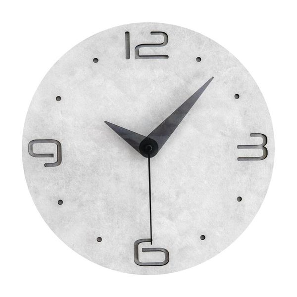 

wall clocks simple art clock modern design nordic creative wood luxury silent living room reloj pared home 50wc