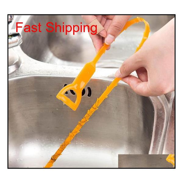 

snake shaped sink cleaner bathroom toilet kitchen drain removes clogged hai qylnsg bde_luck