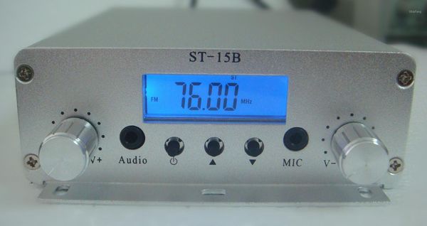

76-113mhz 15w stereo radio broadcast transmitter radio transmitter1