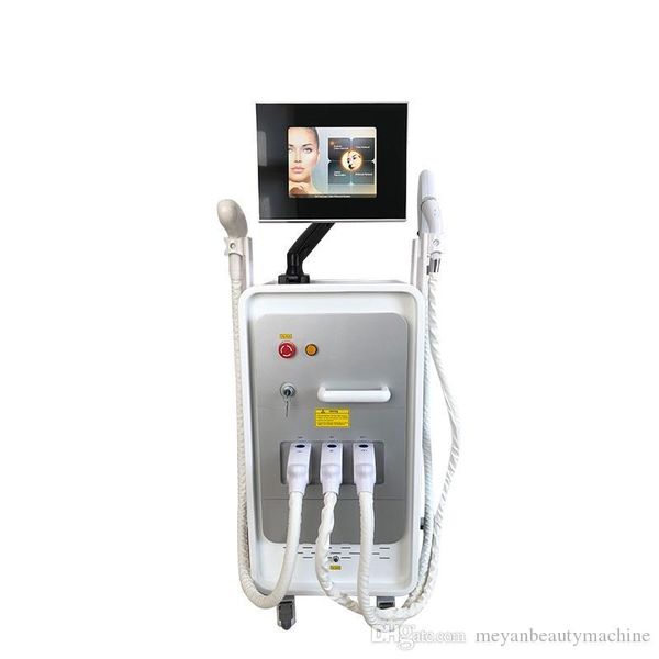 

2020 4 in 1 multifunction beauty machine shr elight rf nd yag laser depitation and tattoo removal machine, Black