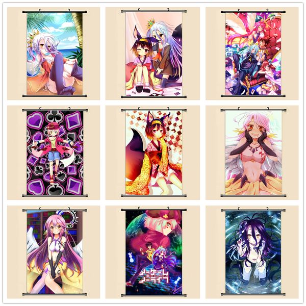 

anime manga no game no life the game of life wall scroll painting 40x60 picture wallpaper stickers poster 001