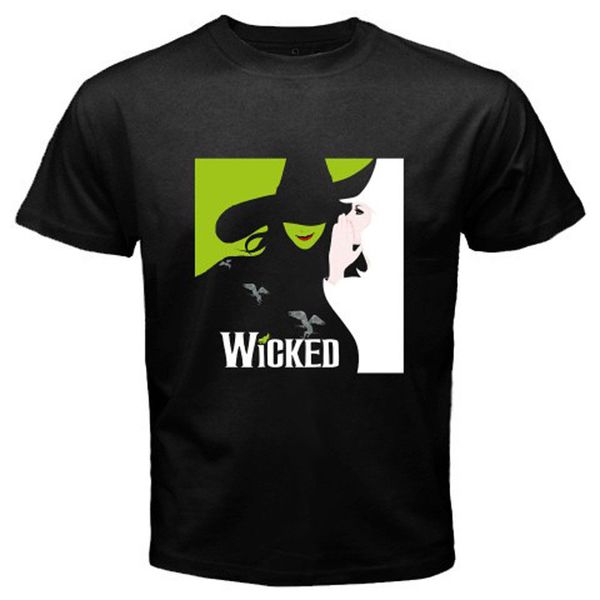 

новый wicked broadway musical о волшебник из страны оз black t shirt размер s до 3xl 2018 последней тенниска моды спорт толстовка с капюшоно