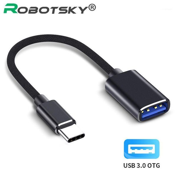 

type-c micro usb otg adapter cable usb 3.0 female to type c male cable adapter converter usb-c for car mp4 phone1