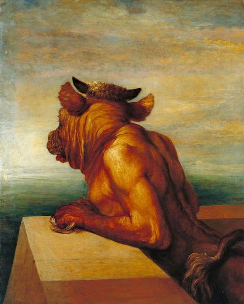 

george frederic watts the minotaur home decor handcrafts /hd print oil painting on canvas wall art canvas pictures 201023