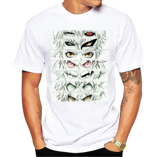 

teehub funny eyes anime printed hipster vintage kinds of eyes short sleeve fashion sport hooded sweatshirt hoodie t shirt